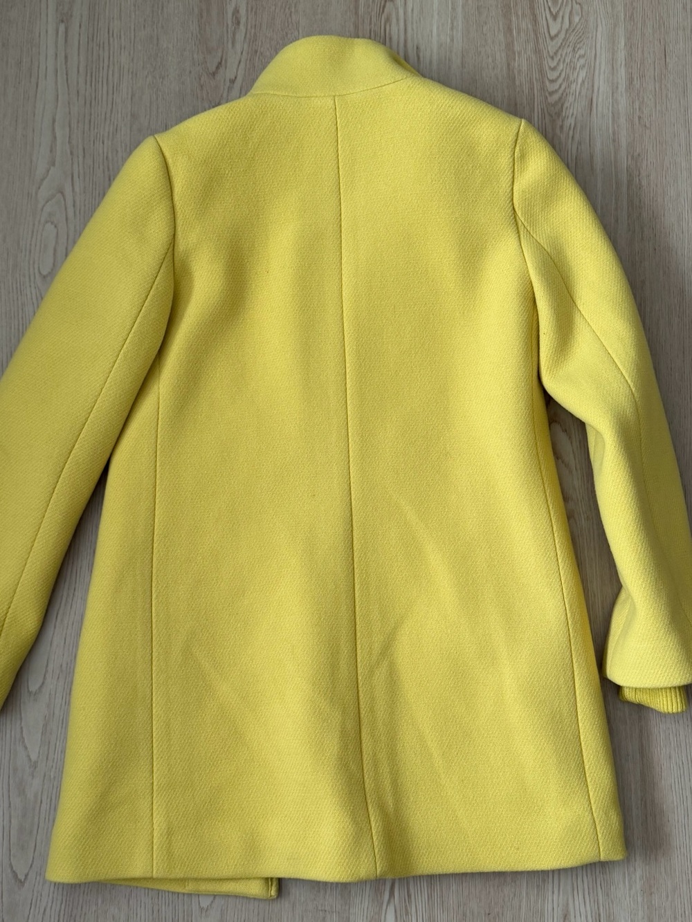 NEW J. Crew Yellow Lodge Coat Size 2 - Picture 2 of 11